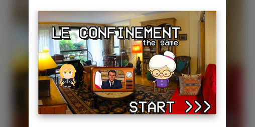 Cover image for Le confinement : the game