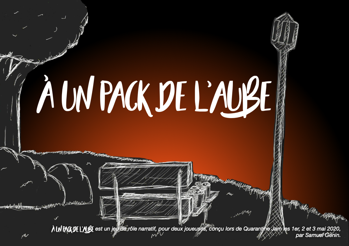 Cover image for À Un Pack De l'Aube/6 Beers Away From Dawn