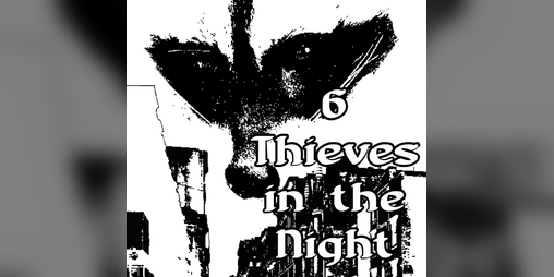 Cover image for Six Thieves in the Night