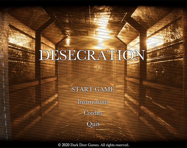 Cover image for Desecration