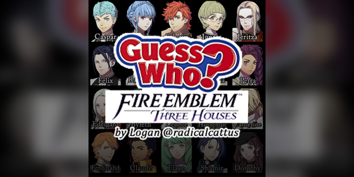 Cover image for Guess Who? Fire Emblem: Three Houses Edition!