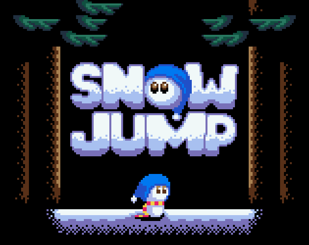 small jump game with randomised block sequence using snowier snow