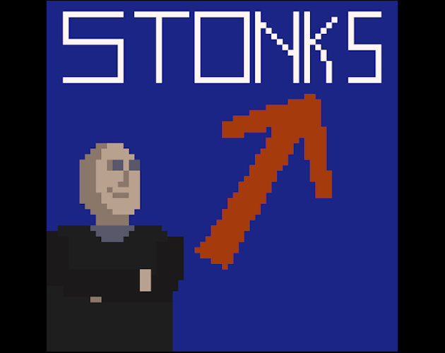 An outdated stonks game