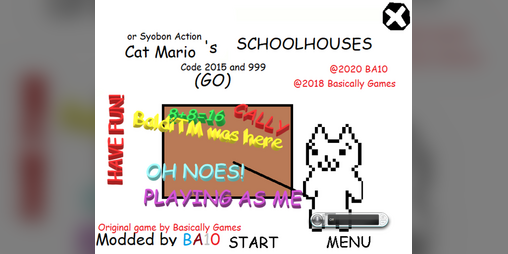 Cat mario's Schoolhouse (GO) by BA10-Reupload