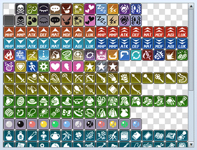 rpgmaker mv iconset template