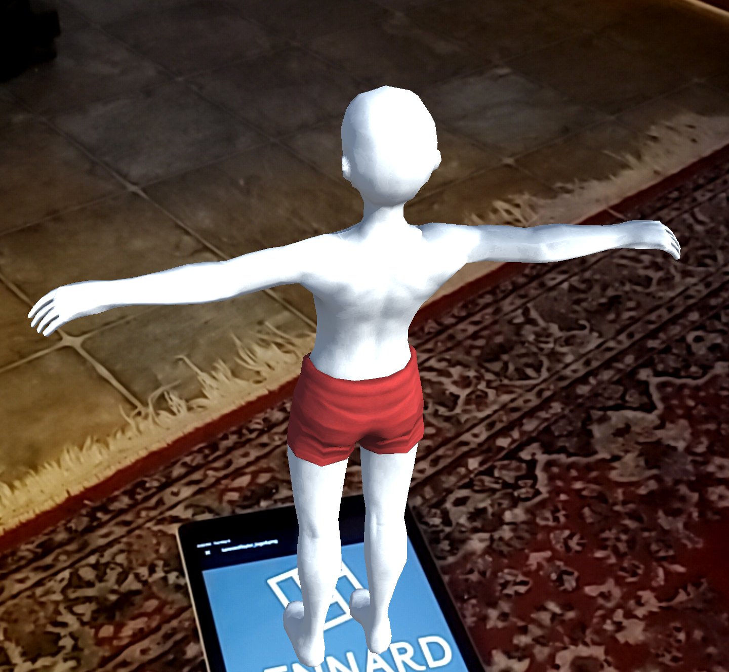 Vuforia AR Fashion Mannequin