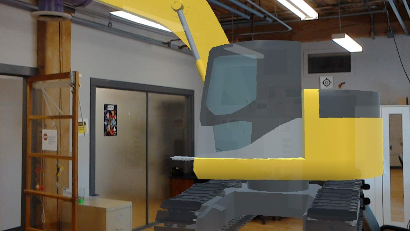 Hololens Excavator