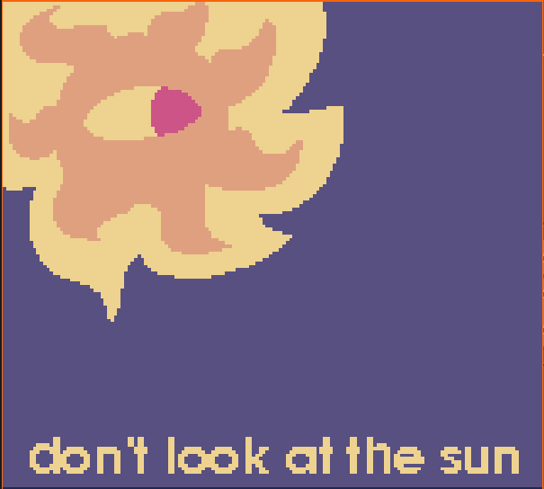 Cover image for don't look at the sun [DEMO]