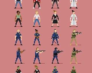 make pixel art 32x32 of your favorite character anime