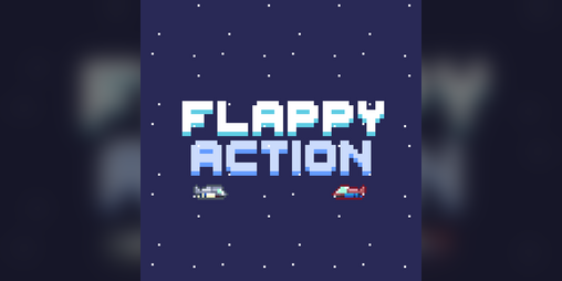 Cover image for Flappy Action - Gravitational Arcade Shoot 'em up