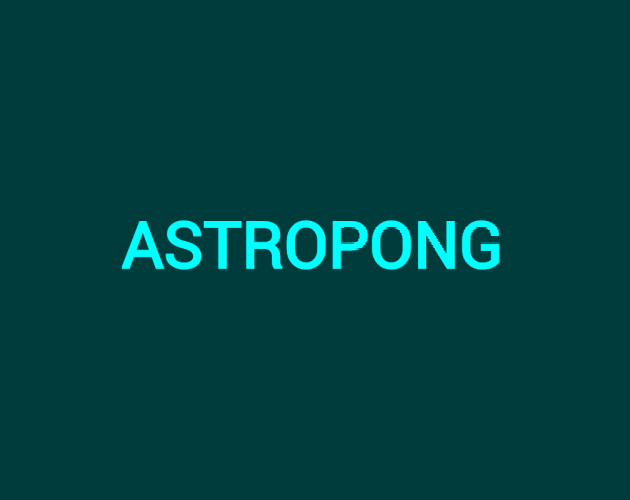 Cover image for AstroPong