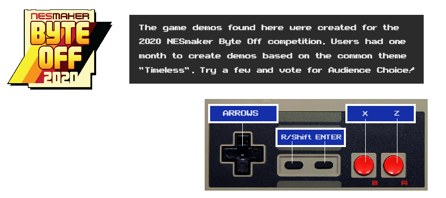 NESmaker Byte-Off 2020 Demos