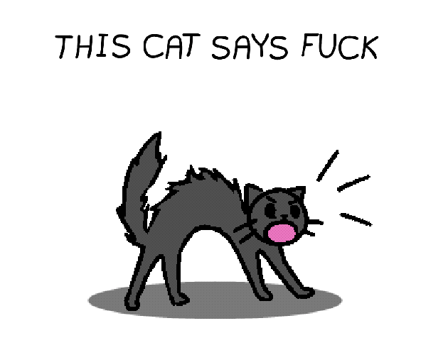 THIS CAT SAYS FUCK [Free] [Educational]
