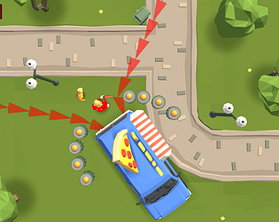 Rats Love Pizza - Browser Game