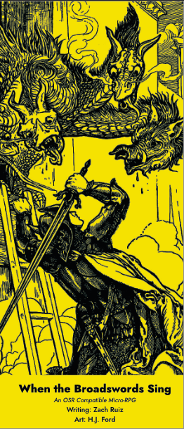 Cover image for When the Broadswords Sing