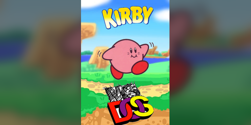 Cover image for Kirby on MS-DOS!