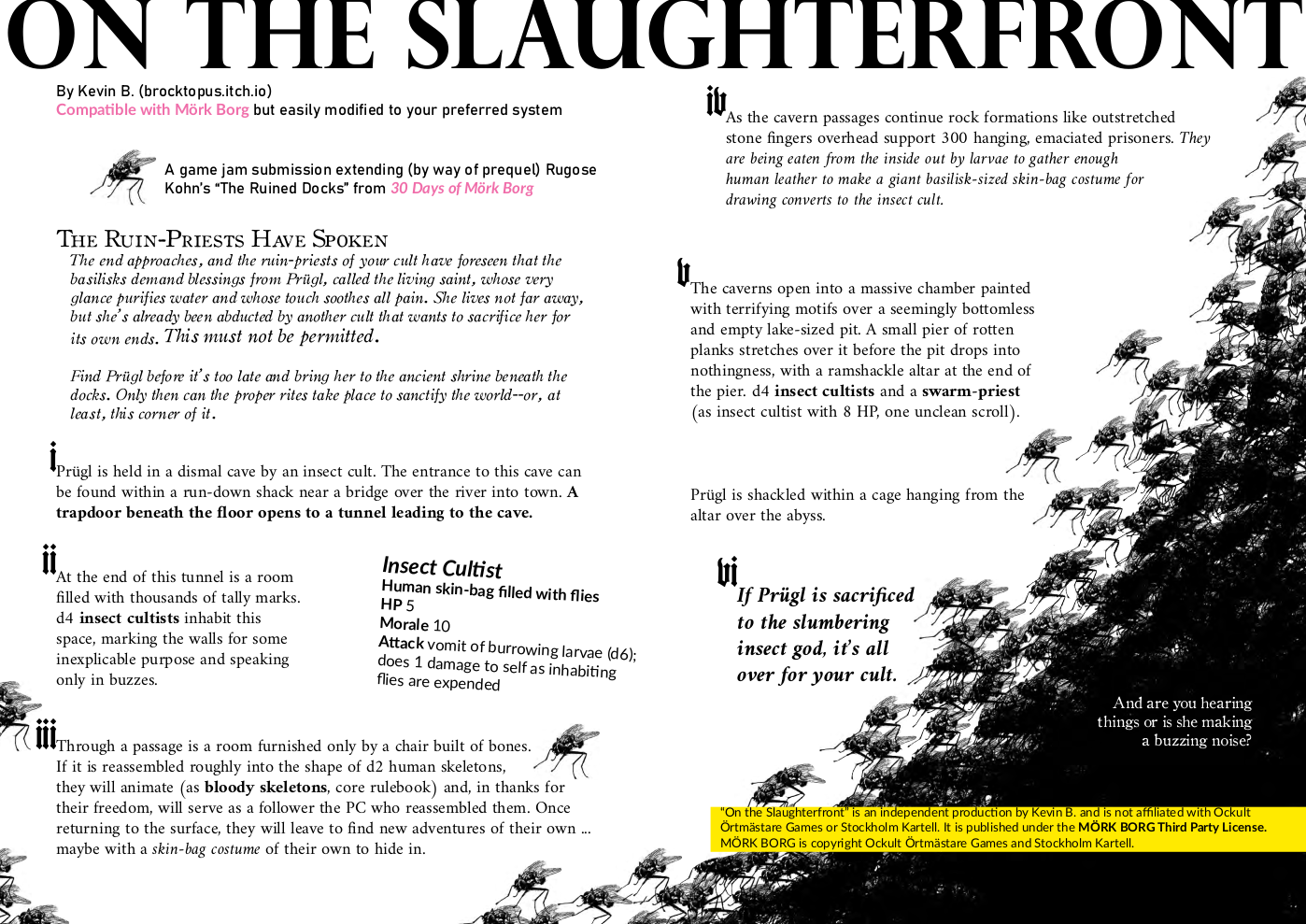 Cover image for On the Slaughterfront