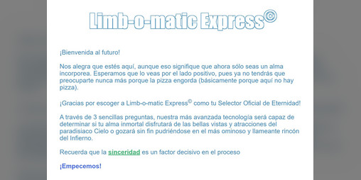 Cover image for Limb-o-matic
