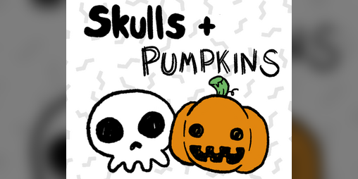 Cover image for Skulls and Pumpkins