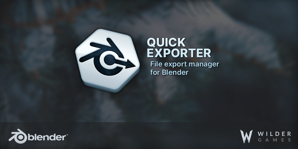 Blender Quick Exporter