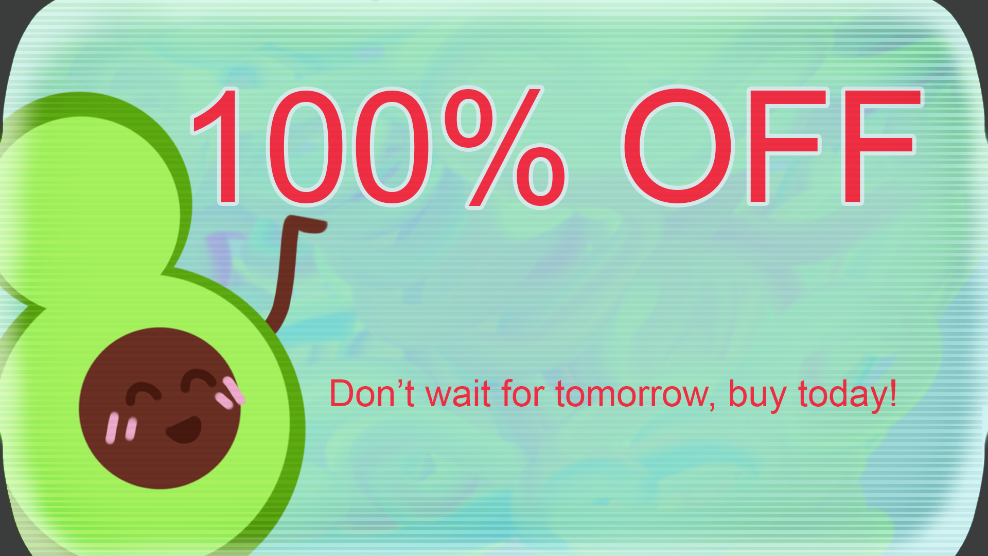 Cover image for 100% off by Pinkatomic Games