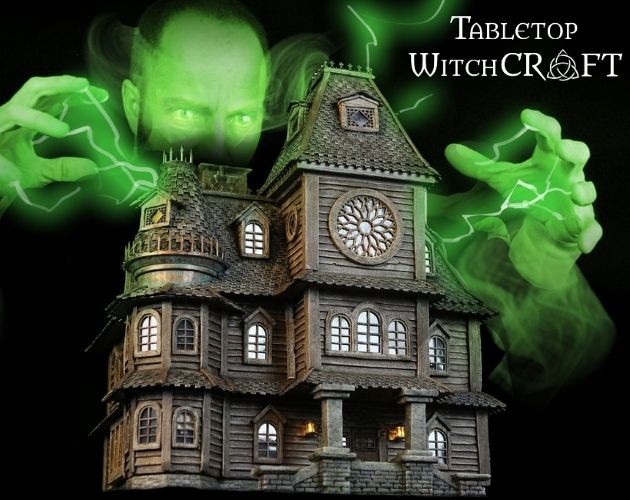DIY FOAM Haunted House by TabletopWitchCRAFT