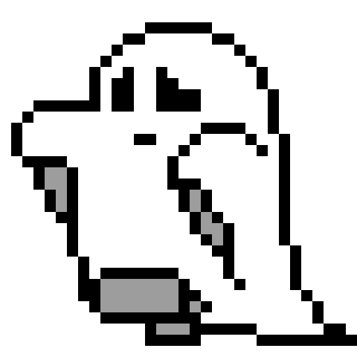 pixel ghost by Ossiron
