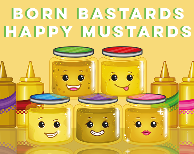Born Bastard Happy Mustards Board Game