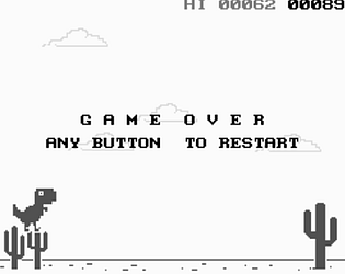 T-Rex Game inspired by Google by KlopapierGames