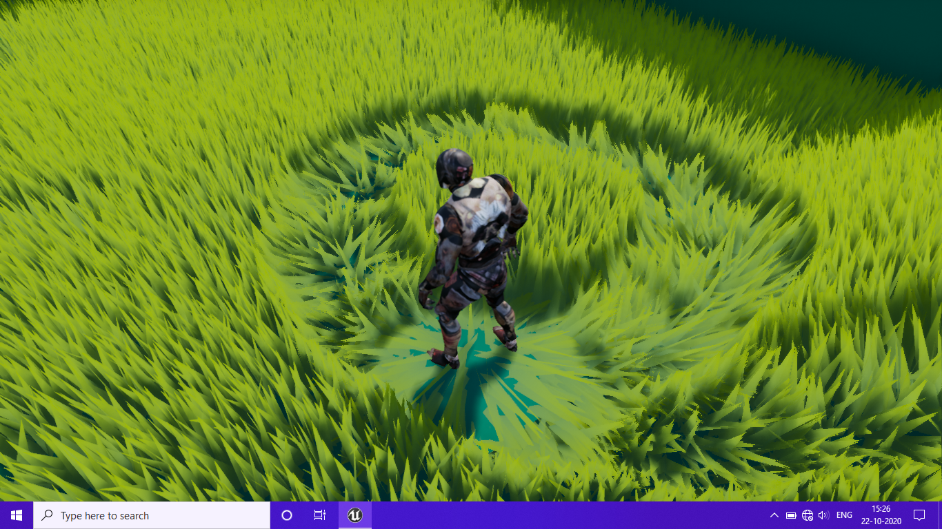 Stylized Animated Grass For Unreal Engine By Alexjr