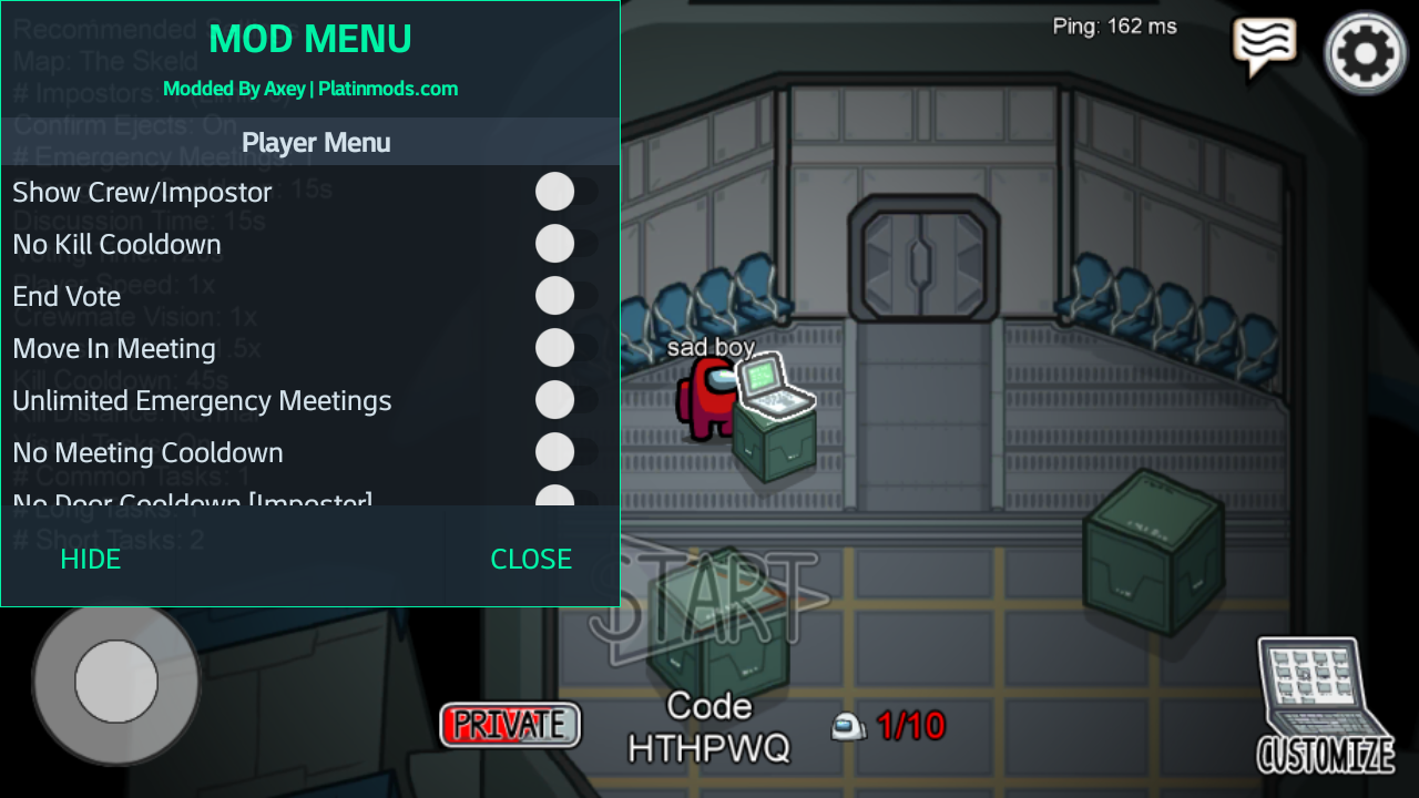 among us axey mod menu new updated, among us mod menu axey