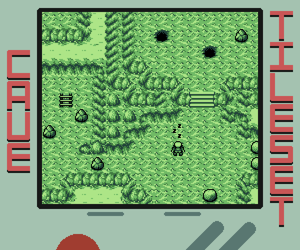 Gameboy style cave tileset by MonkeyImage