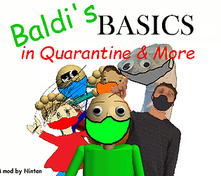 Red's Basics in Among Us (Baldi's Basics Mod)