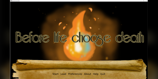 Cover image for Before Life, Choose Death