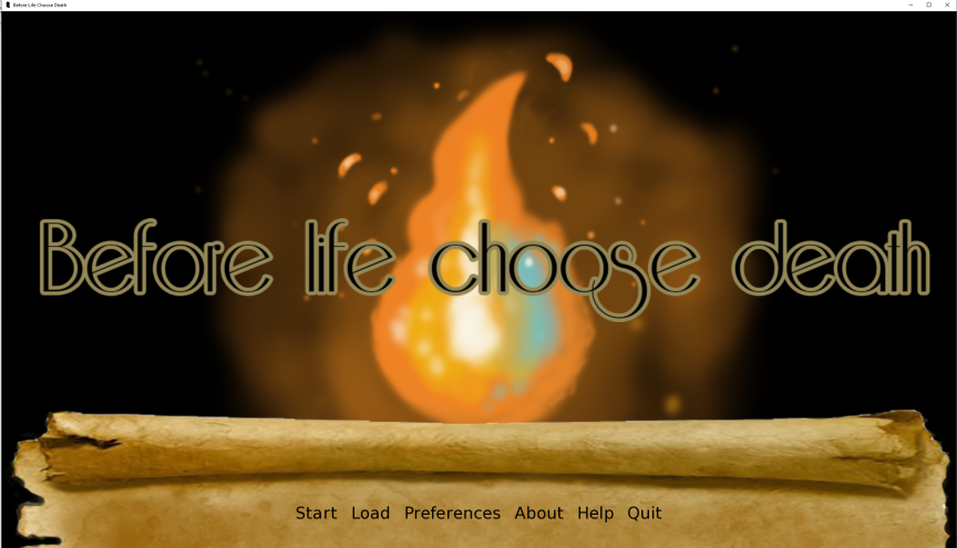 Before Life, Choose Death