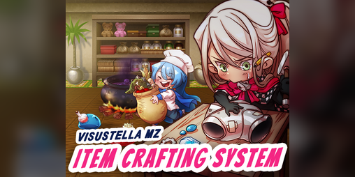 Cover image for Item Crafting System plugin for RPG Maker MZ