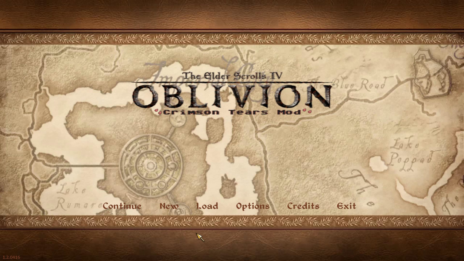 Unique mod Crimson Tears for TES4:Oblivion