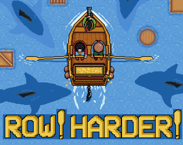 Cover image for ROW! HARDER!