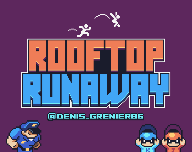 Cover image for Rooftop Runaway!