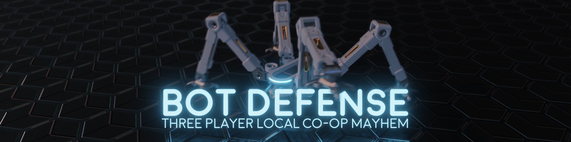 Bot Defense - Three Player Local Co-Op Mayhem