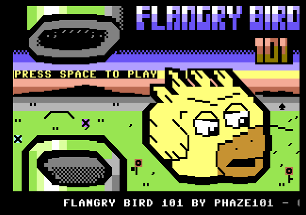 Flangry Bird 101 (C64) by Prince / Phaze101