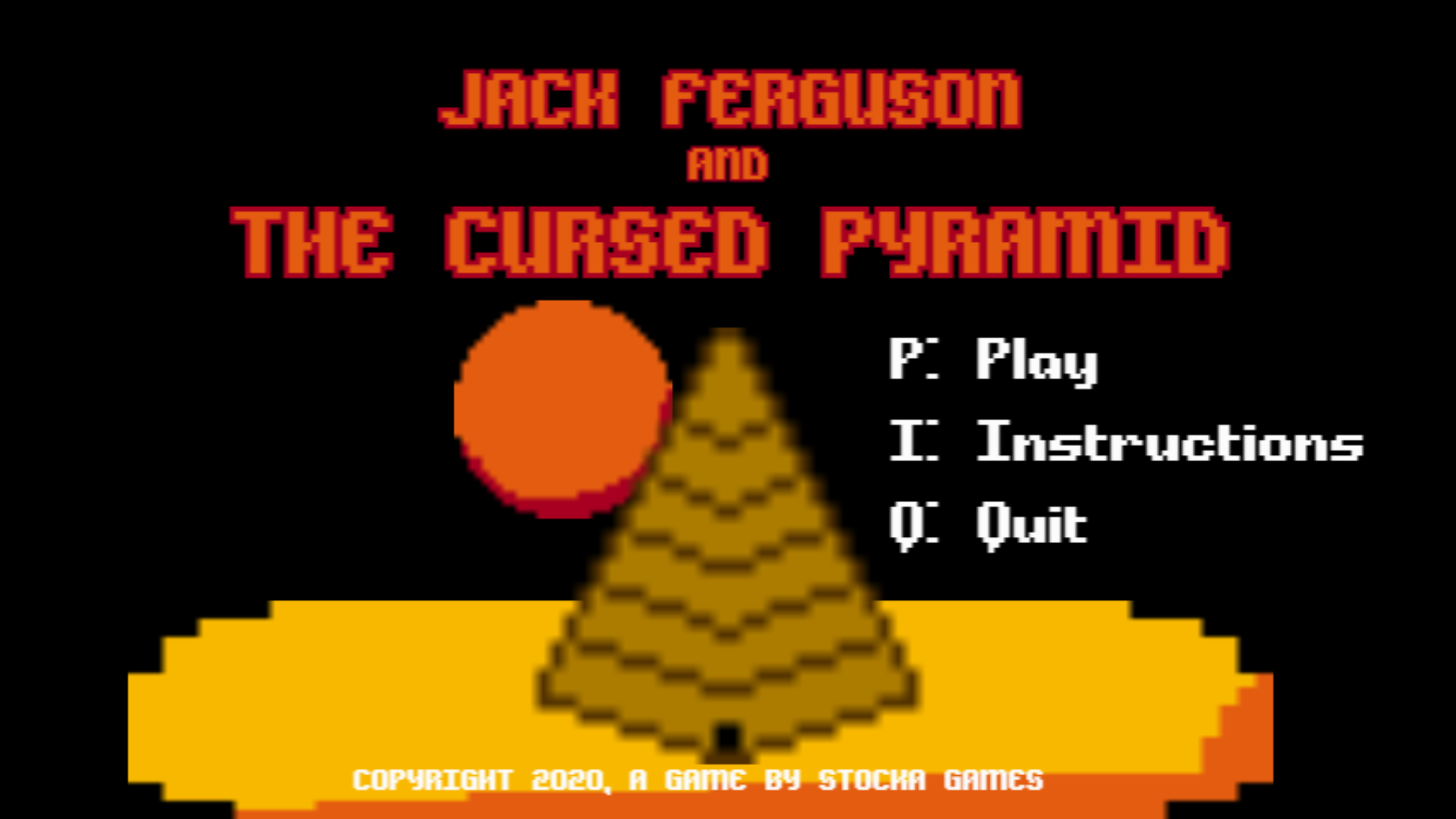 Cover image for Jack Ferguson and The Cursed Pyramid