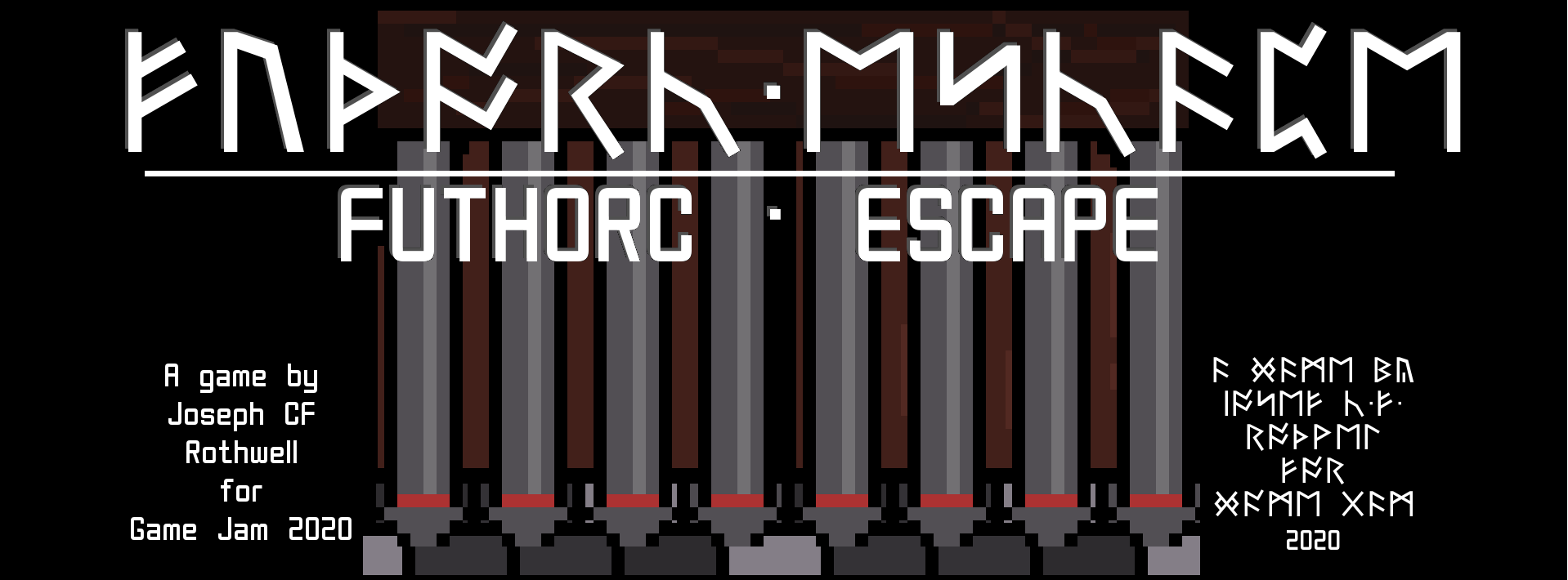 Futhorc Escape | ᚠᚢᚦᚩᚱᚳ᛫ᛖᛋᚳᚫᛈᛖ