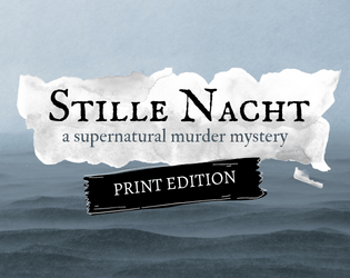 Stille Nacht (print)   - a supernatural murder mystery 