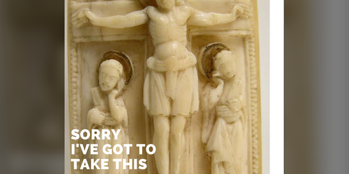 Cover image for SORRY I'VE GOT TO TAKE THIS