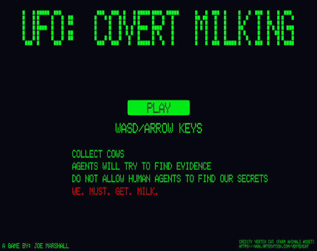UFO: Covert Milking