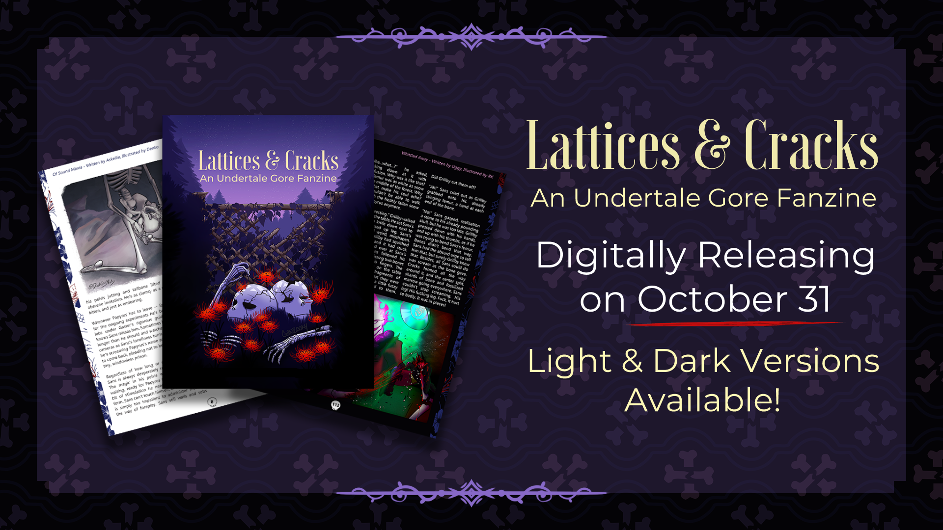 Lattices & Cracks: An Undertale Gore Fanzine