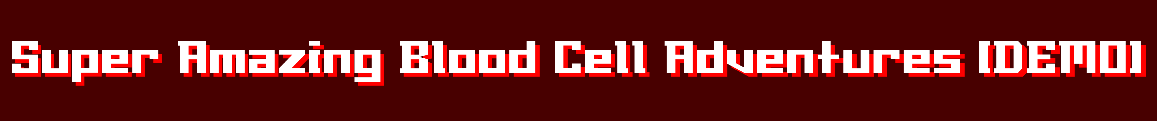 Super Amazing Blood Cell Adventures (DEMO)
