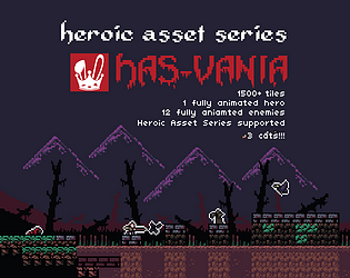 Top game assets tagged Pixel Art and Vampire 