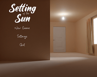 Setting of the Sun